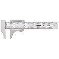 Central Tools General Tools Pocket Caliper 0-4 Inchrange Stainless 16Th 32N GE390239